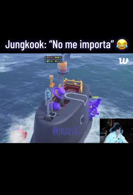 Jungkook dijo, en este juego todos somos enemigos!🤣 #jungkook #partyanimals #fyp #armybts #weverse 