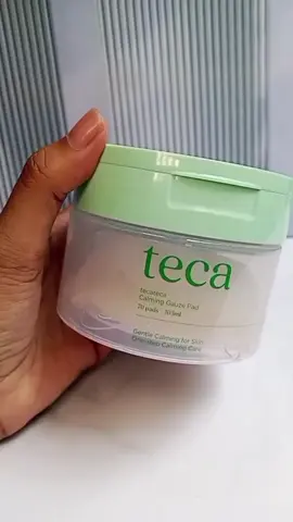 Satu langkah simpel buat calming dan hidrasi maksimal! #teca #calmingpad  #skincare #skincarekorea #veganskincare 