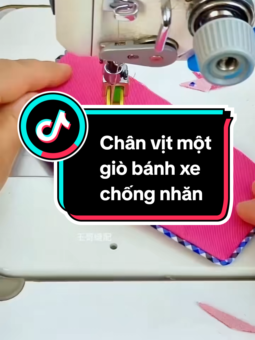chân vịt một giò có bánh xe chống nhăn dành cho máy may công nghiệp chị em tham khảo nha  #somi #cotton #vietnam #somi #thoitrang 