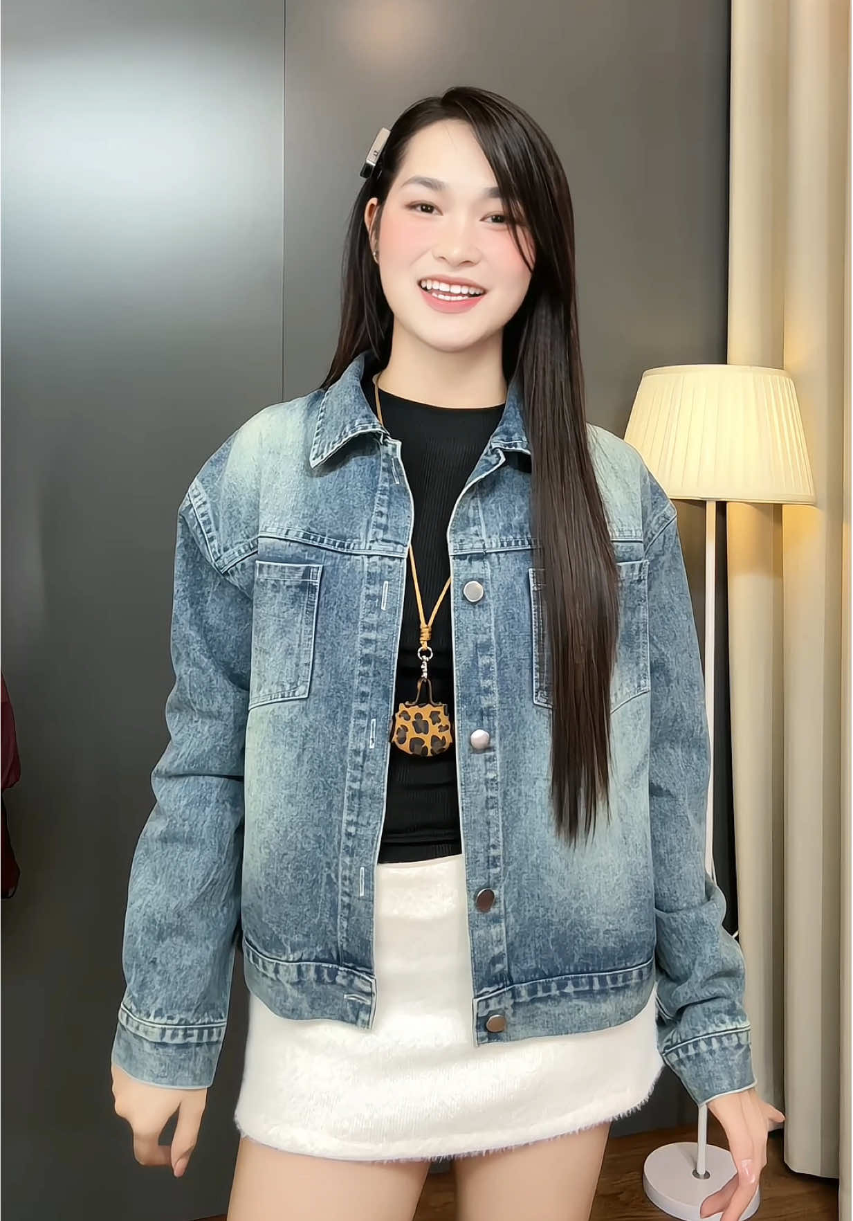 Áo khoác jean mềm nữ #aokhoacjean #aokhoac 