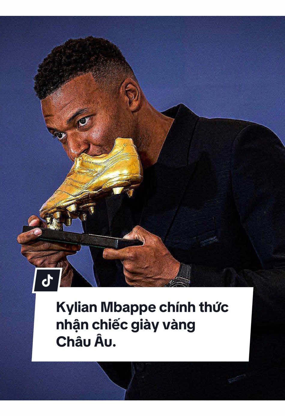 - Kylian Mbappe : Đây là lần đầu tiên trong sự nghiệp, Mbappe giành được danh hiệu này. Trong cuộc trò chuyện với báo Marca (Tây Ban Nha) sau đó, Mbappe nói rằng danh hiệu cá nhân là niềm tự hào và anh cảm thấy vui khi được so sánh với đàn anh Cristiano Ronaldo.  #mbappe #kylianmbappé #hdsport🌻 #football #realmadrid 