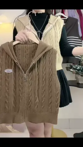 Áo Gile Len Nữ Dáng Ngắn Có Mũ Có Khoá Kéo phong cách Hàn Quốc M6313#hangrubi04 #aolennu #trending #xuhuong #thinhhanh 