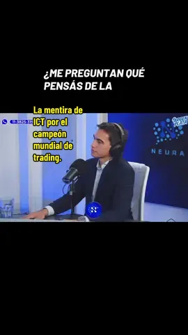 🇦🇷 Iván Sherman, campeón mundial de #trading en 2023 habla sobre la metodología #ICT de Michael Hudleston dejando en evidencia que no tiene resultados técnicos y no vive del trading si no de incautos que caen en sus cursos. #trader #Bitcoin #trader 