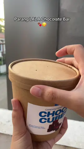 Chewy, sakto lang tamis nakakaadik kainin #chocolate #chococubes 