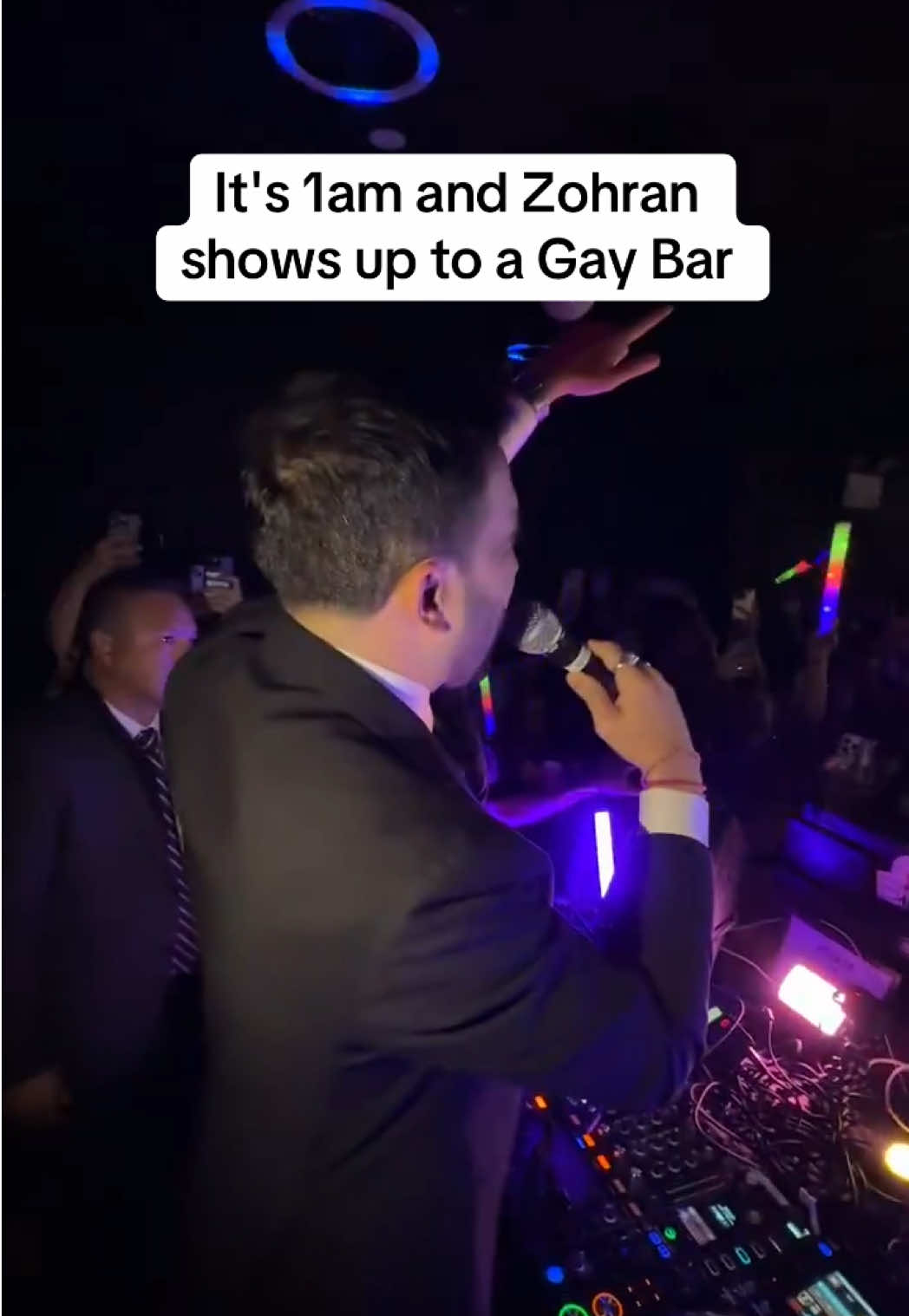 This guy really isn't going to sleep until he's the Mayor of NYC... #zohranmamdani  🎥 @mattxiv 