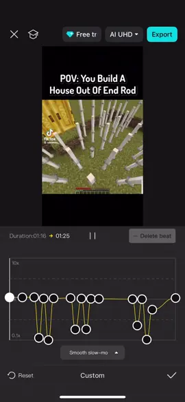 another one because I’m bored #Minecraft #slowmo #tiktok #tt #youtube 