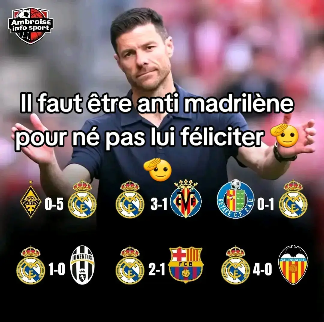 Victoire royale signée Alonso ! Ce soir, le Santiago Bernabéu a encore vibré. Sous les chants des madridistas, Alonso a écrit une nouvelle page de l’histoire du Real Madrid. Avec une détermination sans faille, un mental d’acier et un amour profond pour le maillot blanc, il a guidé son équipe vers la victoire.#foryou #foryou #skills #highlight #realmadridfc 