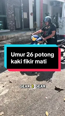 Adik Zaidi @ Edy ni muda lagi.Perjalanan hidup masih panjang. Alhamdulillah.Kaki palsu untuk beliau ini ditaja oleh @Etiqa Insurance & Takaful dibawah program Feet4Life anjuran @Yayasanuniti dan @Unitiwaqi  #etiqatakaful #bantuankakipalsu #kakipalsupercuma #kedidikakipalsu 