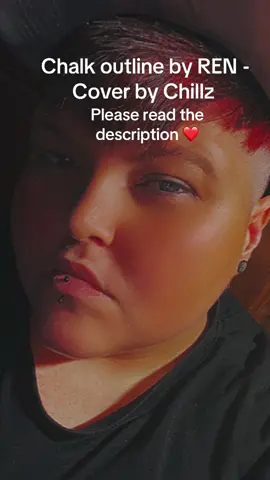 Please Read! All my life I’ve battled mental health at the age of 10 I was given antidepressants I self harmed I attempted suicide many times throughout the years including this year. I begged mental health services to help me numerous times thinking that there was something wrong with me. I have faced many traumas including childhood SA addiction physical and mental abuse. But I kept fighting I went to therapies I completed my studies I worked until I got too much. In may 2025 a worker from the crisis team saw me she spent hours talking observing me even looked at my room until she finally realised I was displaying autism traits. I was then referred into the autism service and I got my diagnosis October 20th 2025. I’m still learning how to live my life I’m still learning to be me … REN sang this song I heard it and since then it’s my motivation to keep pushing and keep moving #songcover #chalkoutlines #ren #battlingdepression #autismawarenes 