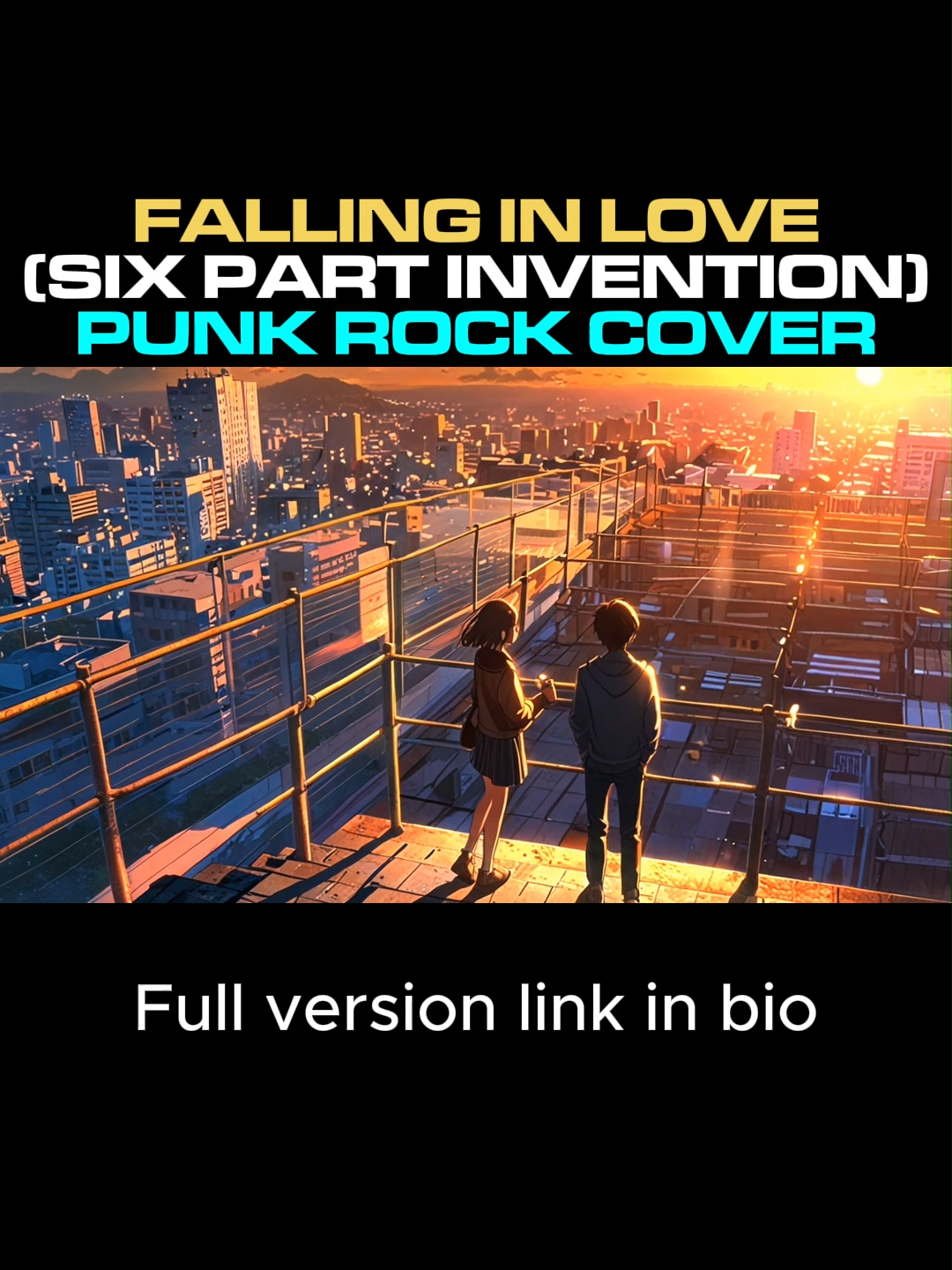 Part 23 Falling in Love (Six Part Invention) Rock Cover. Full version on YouTube channel. Link in bio  #rockcover #fallinginlove #sixpartinvention #yourocknation  #opmgoesrock