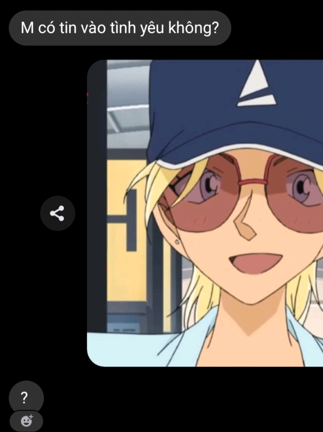 m có tin vao tinh yeu khong? 