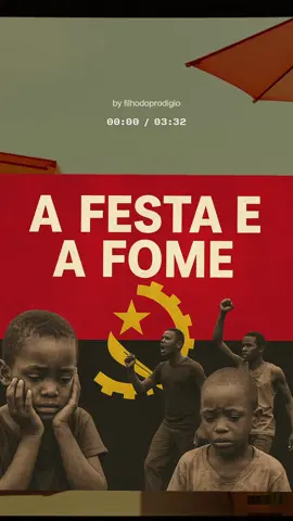 A festa e a fome #Angola #TiktokAngola #Portugal #Brasil.#Brazil