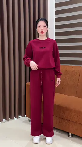 GUNO-Bộ quần áo nỉ NAM NỮ GUNO quần ống suông basic xinh #boni #boninamnu #setboni #bonimuadong #bonidep 