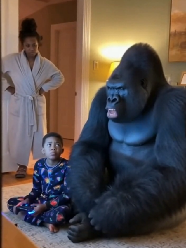 You better listen to your mama🦍 #viral #sora #fyp #funnyvideos  #funnyanimals 