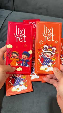 Em chào tết 2026 với mẫu bao lì xì thiết kế dễ thương #baolixithietke #baolixitet #tet2026 #lixi 
