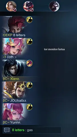 tor monitor ketua. #CapCut #mlbb #templatecapcut #xianotemplate #xianogtg 