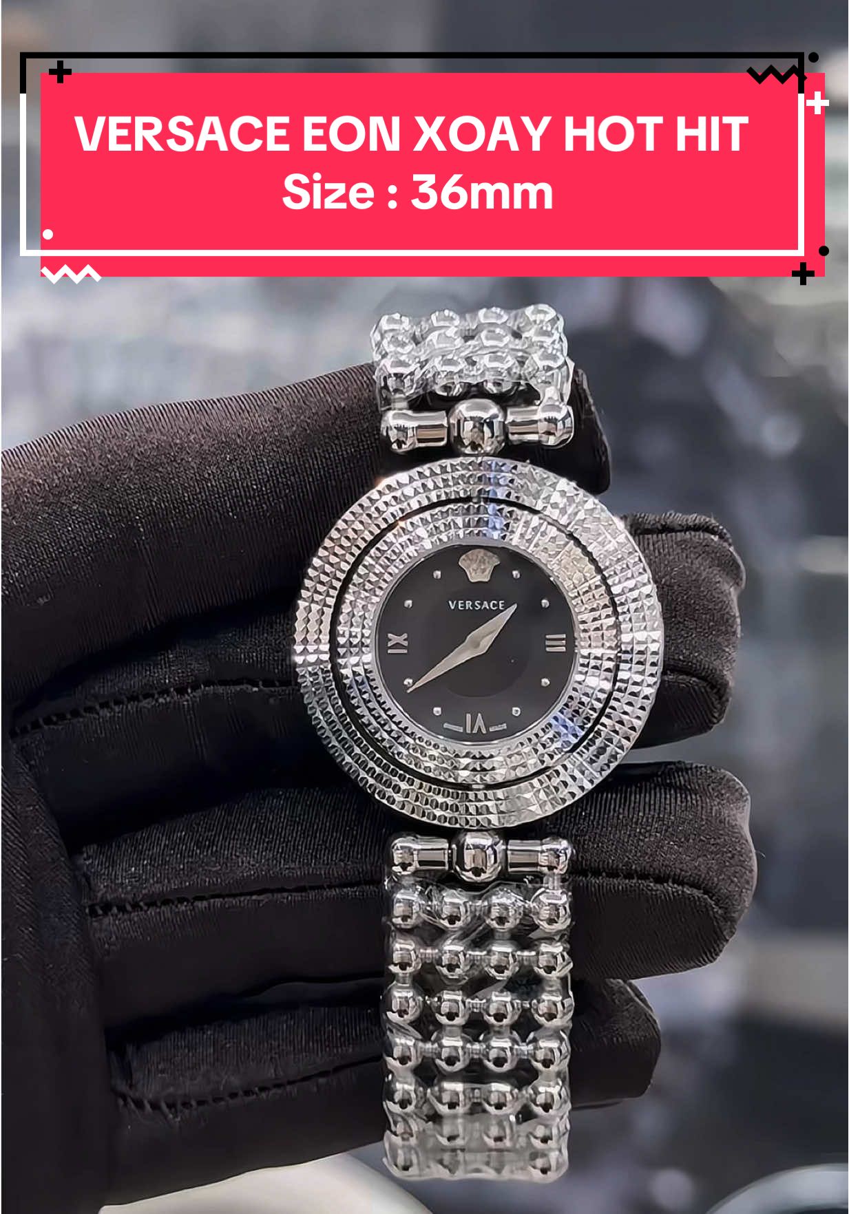VERSACE EON XOAY HOT HIT 2025 CẬP BẾN GIÁ VÔ CÙNG TỐT 🥰🔥 Size : 36mm #37watchluxury #xuhuong #thinhhanh #đồnghồnữ #viral 