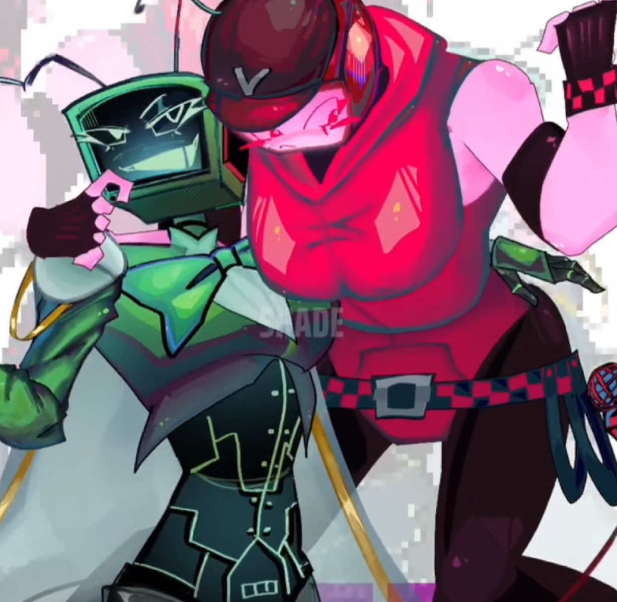 [ Test tweening !! ] My favorite TV head also my boy vox but I’m too lazy cr : dofuwaniluvrr  #dandyworld #forsaken #zyxbca #vee #veeronica robloxx fyp :P