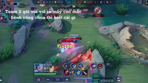 Mấy nhỏ cứ thấy 2 gái là kick 1 bạn ra bị hãm hả:)? #creatortiemnang #lienquanmobile #xh 