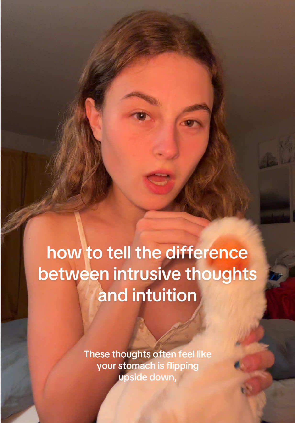 give yourself grace. u r not going to stab your friends  #itgirl #intrusivethoughts #anxiety #ocd #advice 