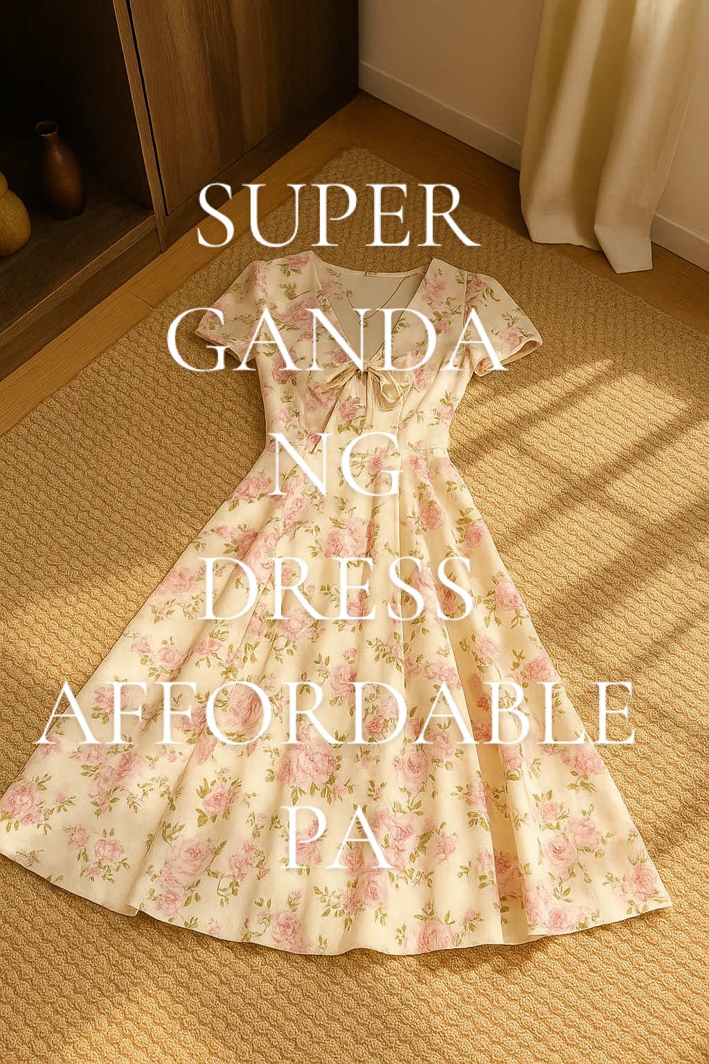 Try this affordable dress mima super ganda nito kayaa check my yellow basket #fyppppppppppppppppppppppp #fyp #TikTokFashion #TiktokShopStyleUniversity #dress 