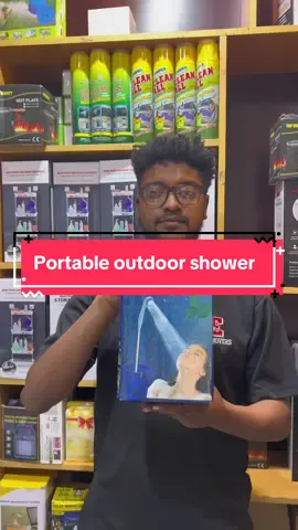 Portable outdoor shower #nattyonlineshop #onlineshopping #ethiopian_tik_tok 