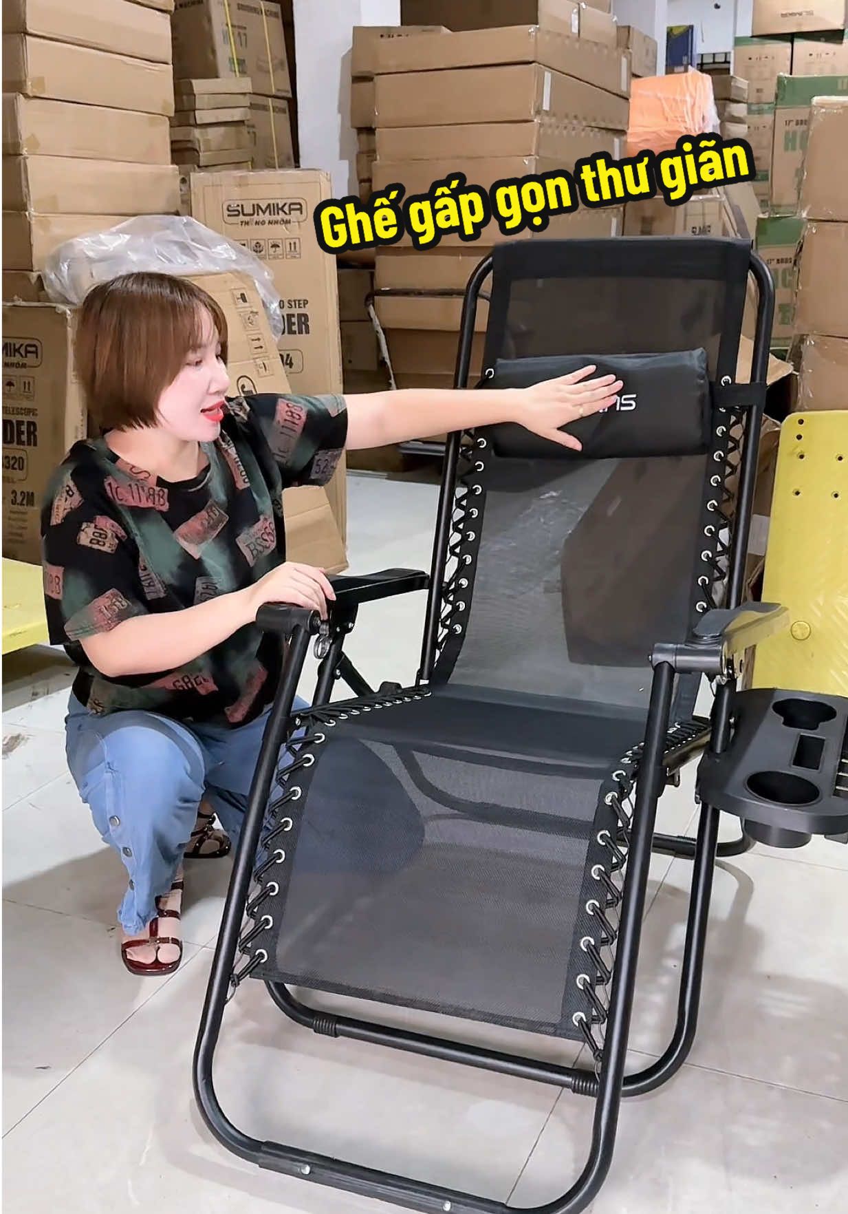 Đập hộp ghế gấp gọn thư giãn của sumika, nằm sướng thật các bác#thuychu93 #ghegapgon #ghegapgondulich #nhacuadoisong #sumika 