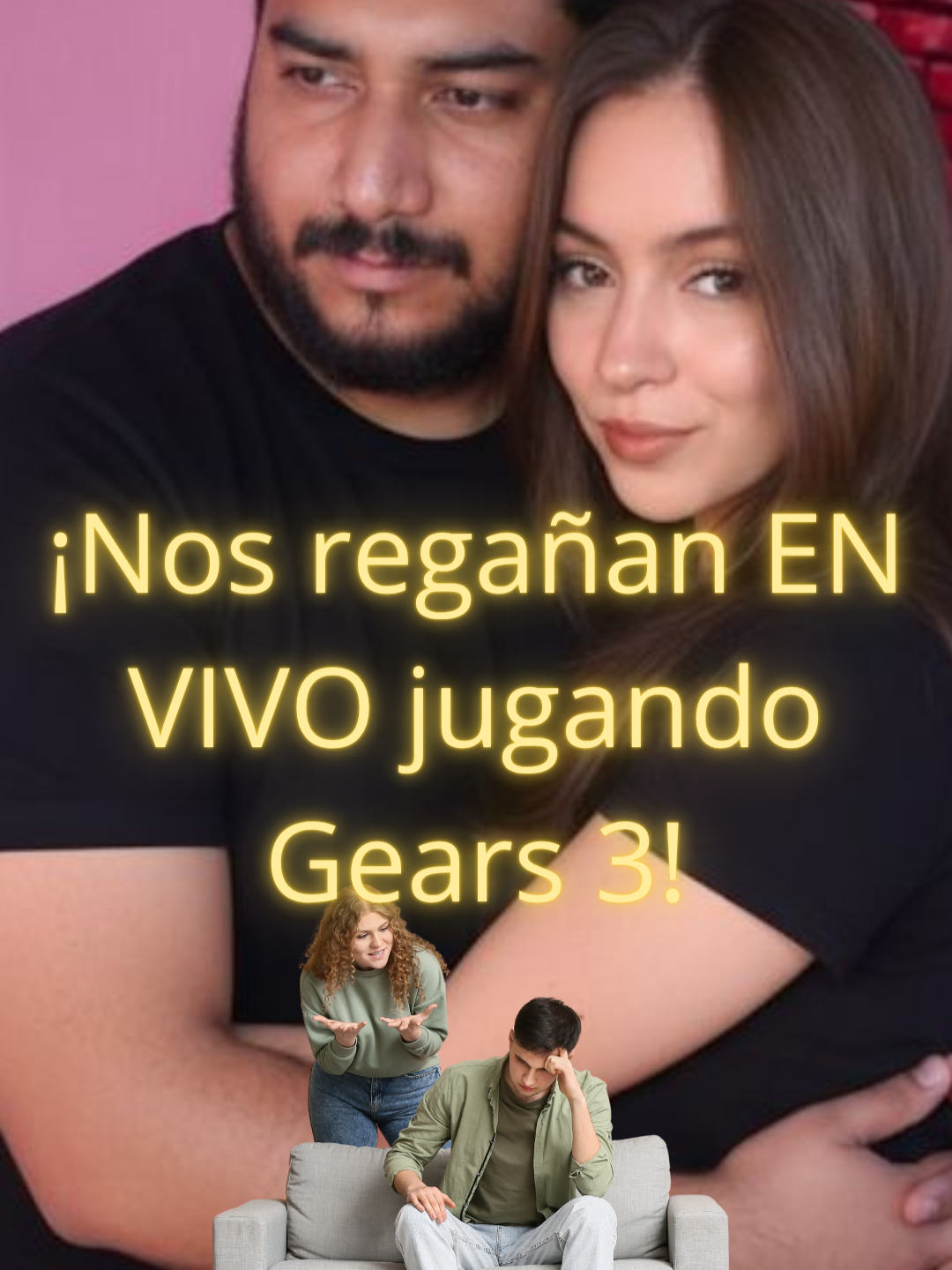 Me regañan en directo :( jugando gears 3 #esposatoxica #Streamercasado #Gearsofwar3