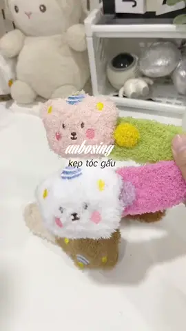 Video đầu ạ! Mong được ủng hộ❤️ #unboxing #goclamdep #kẹp #cute #gấu   