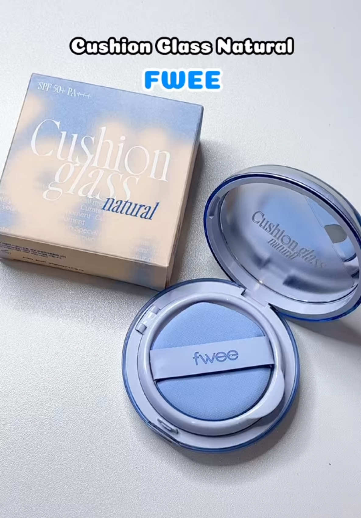 chân ái cho bạn nào thích lớp nền mỏng , finish căng bóng luôn íii #fwee #cushion #makeup #fyp 