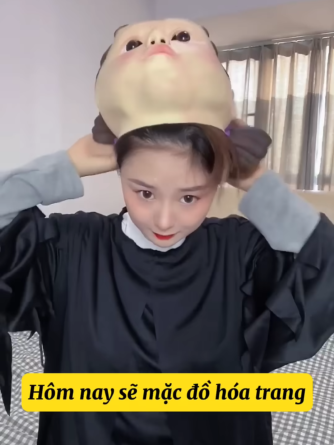 Hóa Trang Yêu Tinh Dọa Chồng Và Cái Kết!🤣#trollchong #vuive #viral