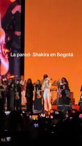 Iconico 👸🏼 Shakira cantando después de muchos años “La Pared” en su concierto en Bogotá 🇨🇴 #shakira #lapared #bogota #concierto #fyp 