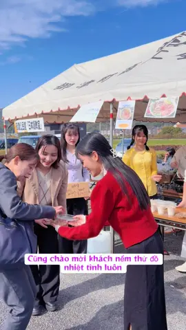 Cùng tham gia lễ hội và bán hàng với xóm mình nhé! #cuocsongnhatban #japan #nguoivietonhat #lehoinhatban 