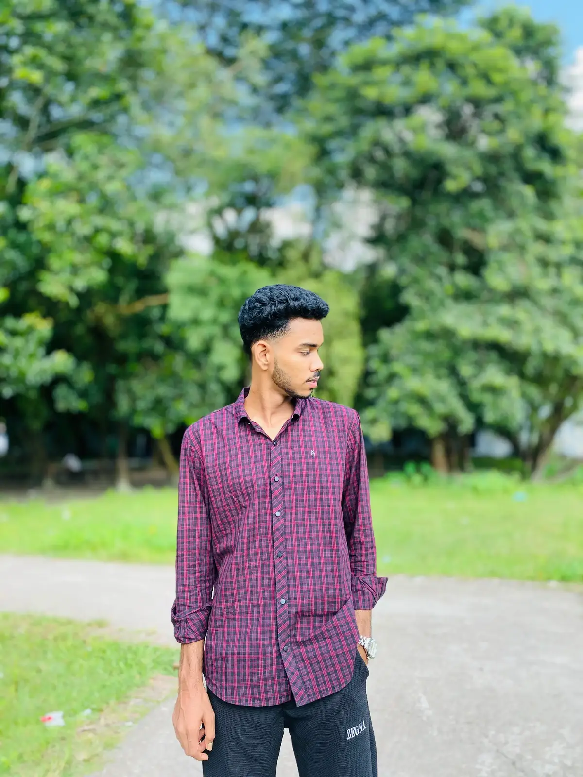 #outfit  cowok Berwarna