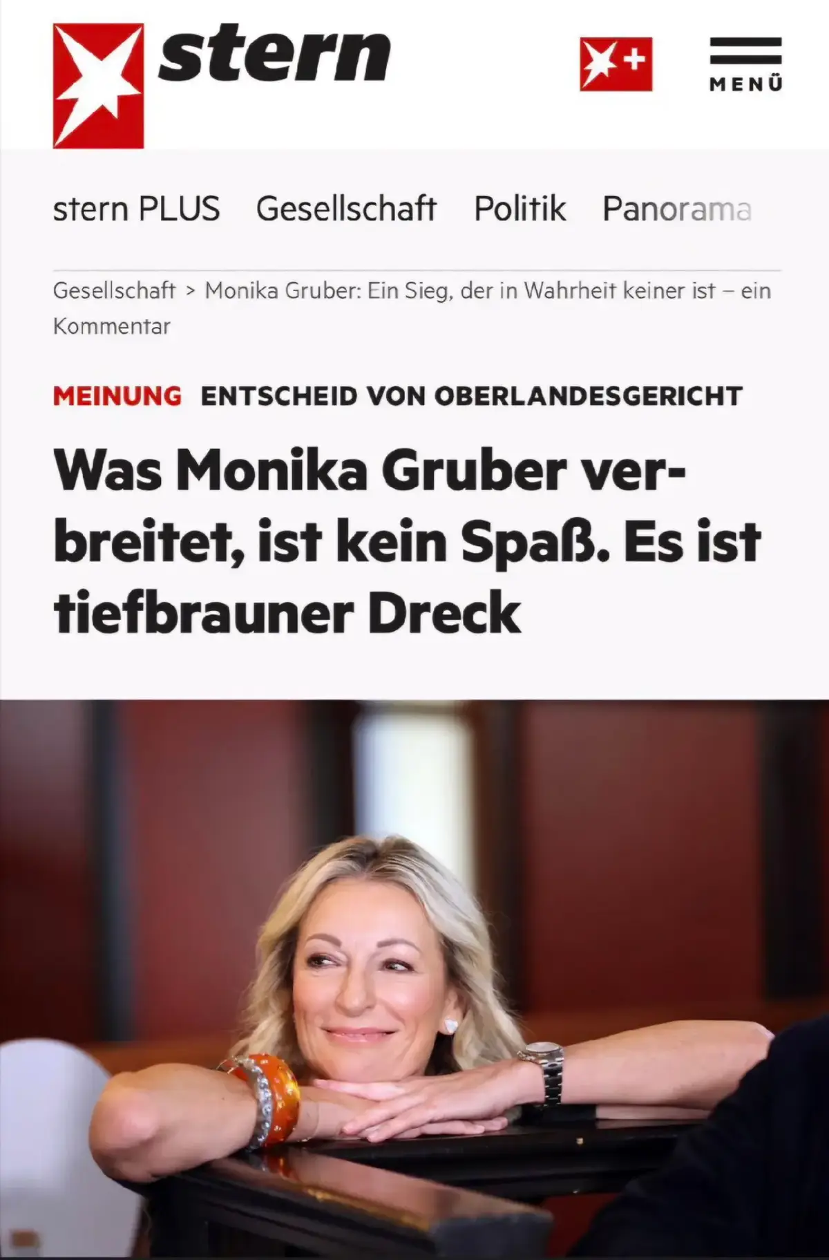 Das linke Schmierblatt der #Stern geht wieder seiner Lieblingsbeschäftigung nach und schiebt Menschen, die das #System durchschauen in die rechte Ecke. Sie denunzieren am laufenden Band. #monikagruber #foruyou #dakriba 
