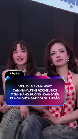 Trời ơi xinh quá hai chị ơii #amm #kinglive #PhamQuynhAnh #MinhHang #DuongHoangYen 