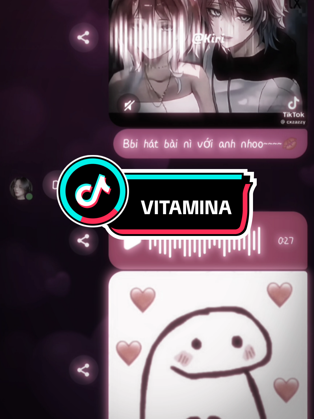 VITAMINA  Cover by: LYUSS and KIRIYA (@⚘ᏦᎥrเyᥲ۵💮𝓼𝓼𝓊𝓎𝓁 ) #vitamina #phonk #trending #viral #fyp 