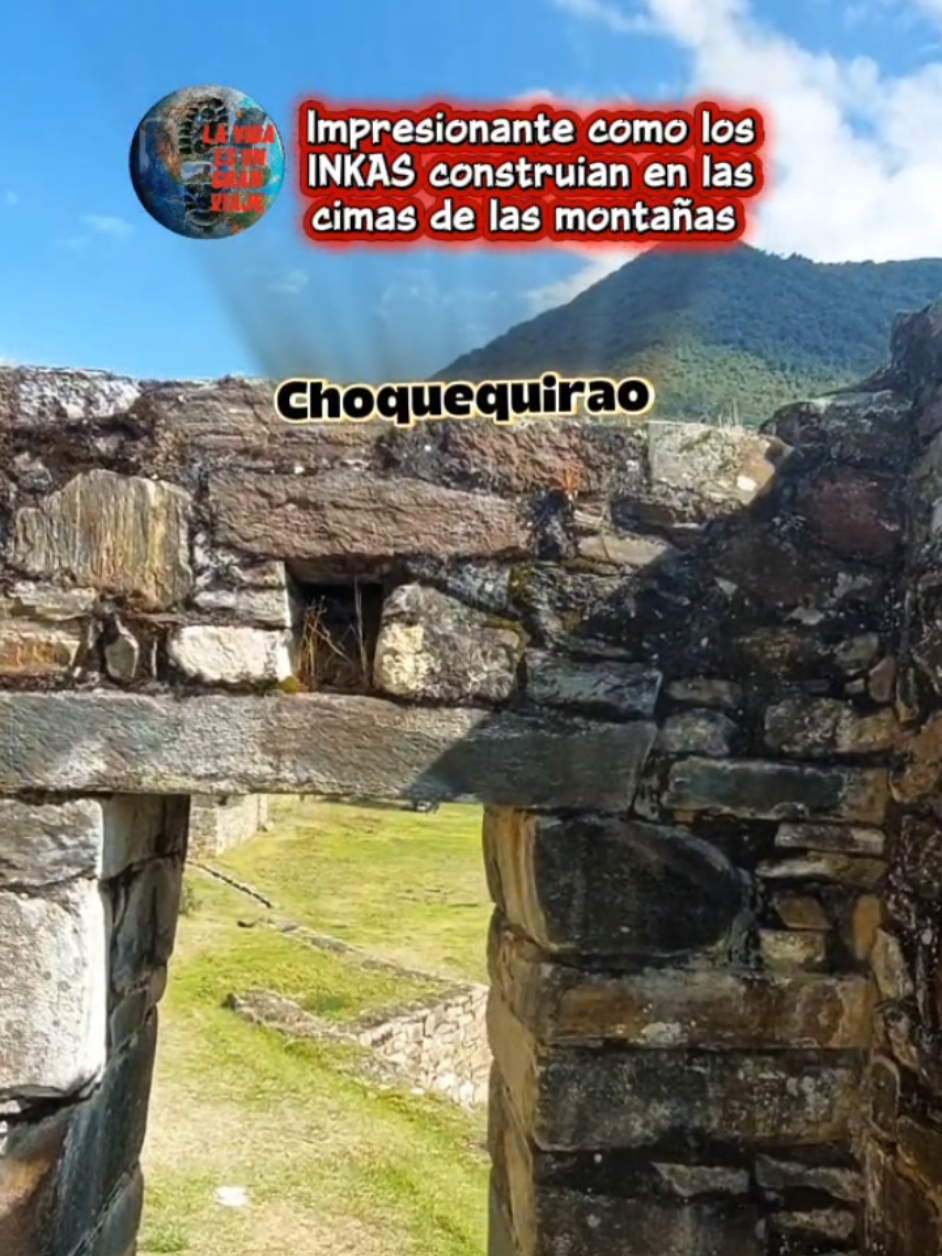 🌎🇵🇪⛰️🌿🐾🖐🏼👽👉🏼Parque arqueológico de Choquequirao (cuna de oro)...conocida también como la hermana de Machu Picchu... . . . . . #creatorsearchinsights #perú #cusco #viagem #montaña 