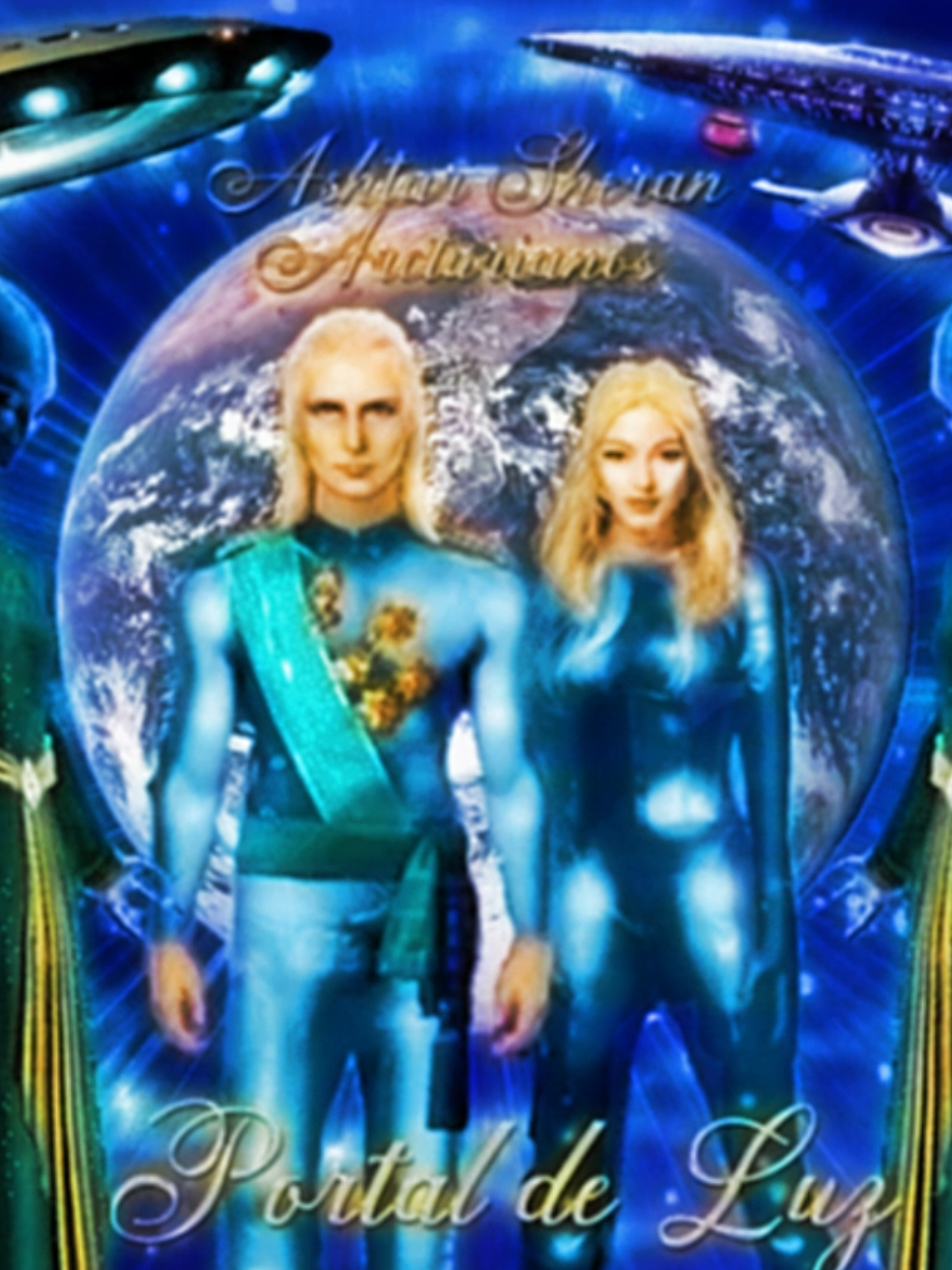 I get messages from Ashtar🛸💫 #ashtarsheran #pleiadians #galacticfederationoflight #arcturian #gif 