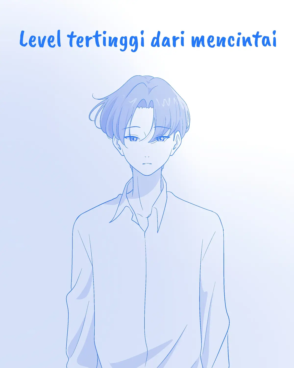 Kadang cinta nggak harus sampai. Ada yang cukup tumbuh di dada, lalu perlahan dilepas dengan doa 🩵 Sesekali yang sedih gapapa ya bluers 😂 — Merelakan Komik.Biru Chapter 27 #komikrelate  #Senyum  #sad  #favorite  #relationshipcomic 