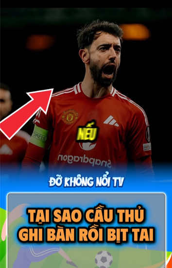 Tại sao anh ấy bịt tai #dokhongnoitv #bongda #football #cr7 #mu 