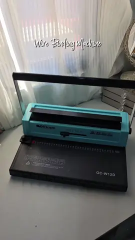 Finally, a binding machine na super all-in-one! 🙌 Get this OFFICOM OC-W12D 6-in-1 Dual-Purpose Machine! Pwedeng pang wire at pang spiral binding! Perfect for your home office, printing shop, or school projects. Heavy duty at A4 size ready! Say goodbye sa mahirap at mahal na pagpapa-bind! #wirebindingmachine #bindingmachine #crafave #crafting #cutter 