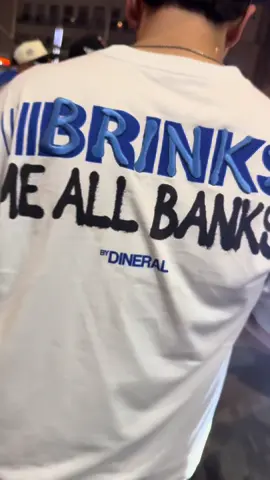 DINERAL BRINK ME ALL BANKS TEE #bydineral #r3dachilliman #dodgers 