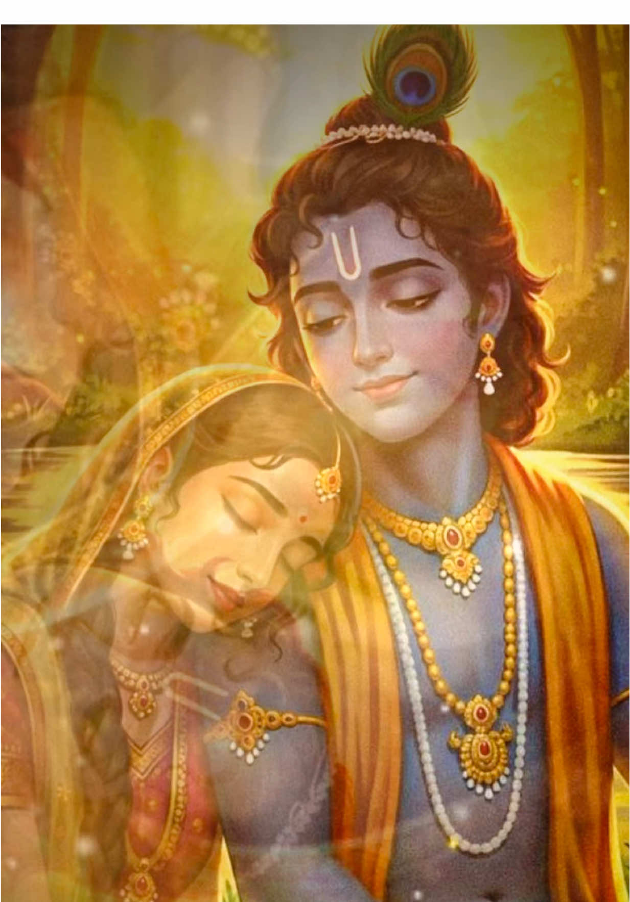 🩵 #radheradhe #bhakti #bhajan #radharani #krishna 