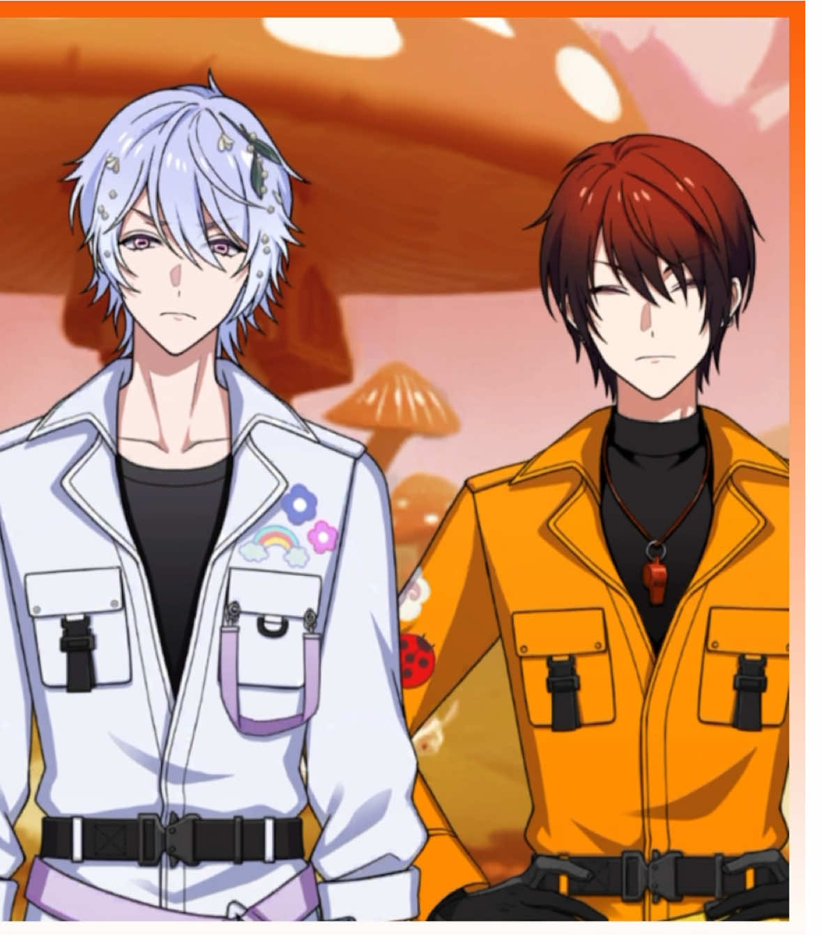 ⚠️エピソード22ネタバレあり⚠️ 個人的にこの2人の過去ビジュ刺さりまくっているんですが…⁡😭😭😭⁡髪が伸びてる陽くんも叶空くんも最⁡高にメロすぎる😖💞髪切る時は2人とも同じタイミングに切ったりしたのかな…？だとしたら尊すぎるんだが😇😇😇   ⁡書きたいことは沢山あるのですが絶対めちゃくちゃ長くなってしまうため我慢します…👍🏻⭐️ #東京ディバンカー #tokyodebunker #艸楽陽 #音無叶空 #fyp 