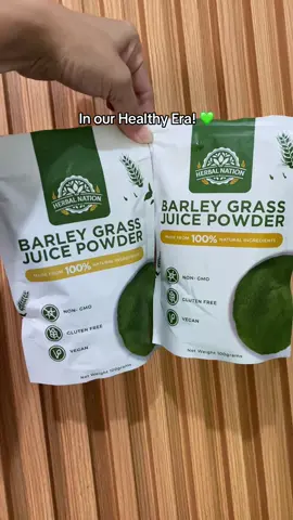 Herbal Nation Barley Grass Juice Powder 100% Organic Healthcare Supplement sobrang daming health benefits sa katawan #herbalnationbarley #barleygrasspowder #barleygrassjuicepowder #barleygrass #healthyera 
