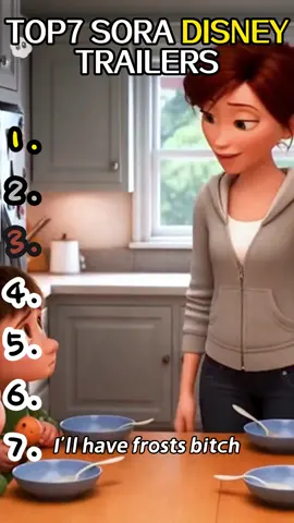 Top 7 sora ai movie trailers. #disney #sora #trailers #funny #fyp 