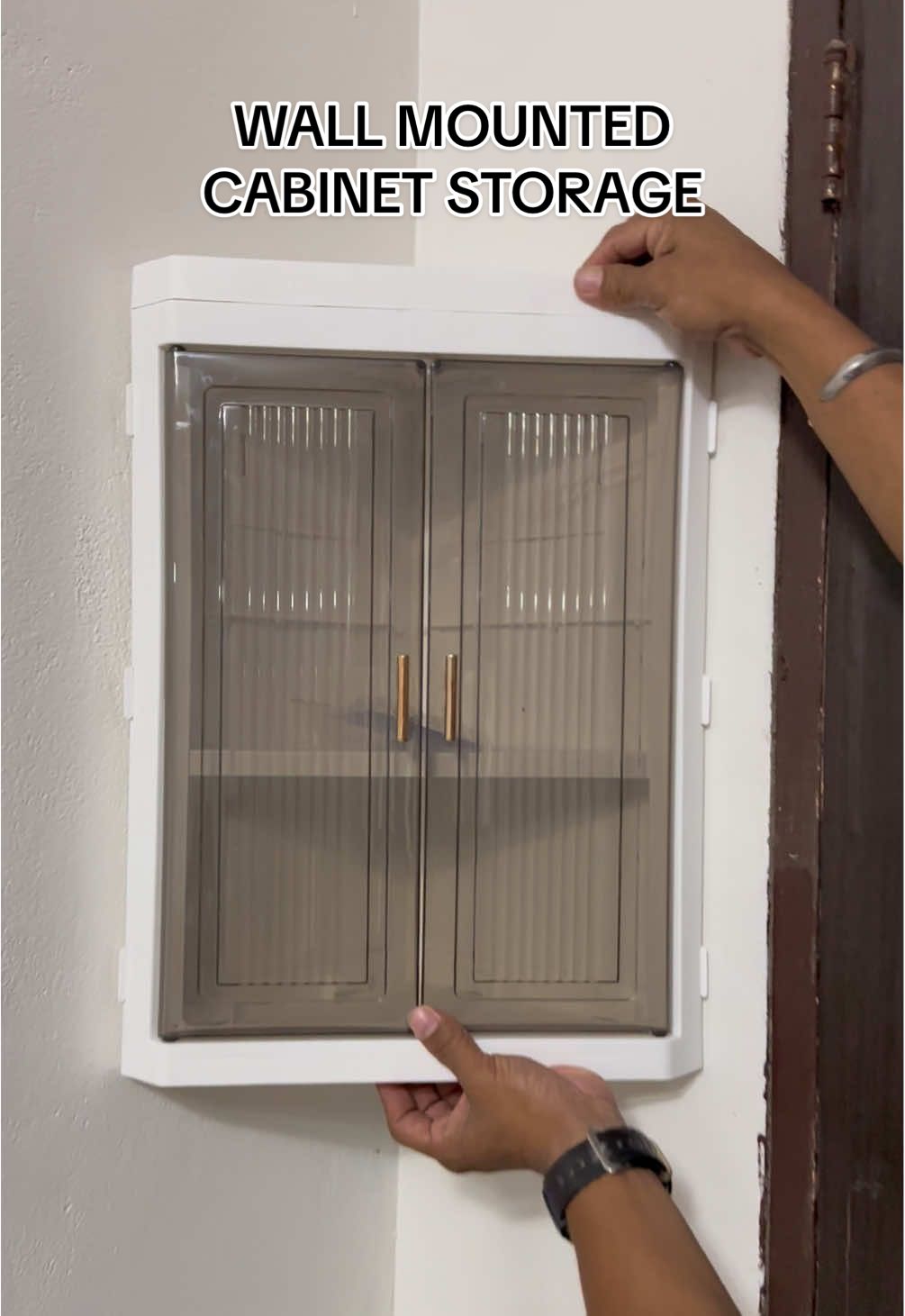 Wall Mounted Cabinet Storage 🤍