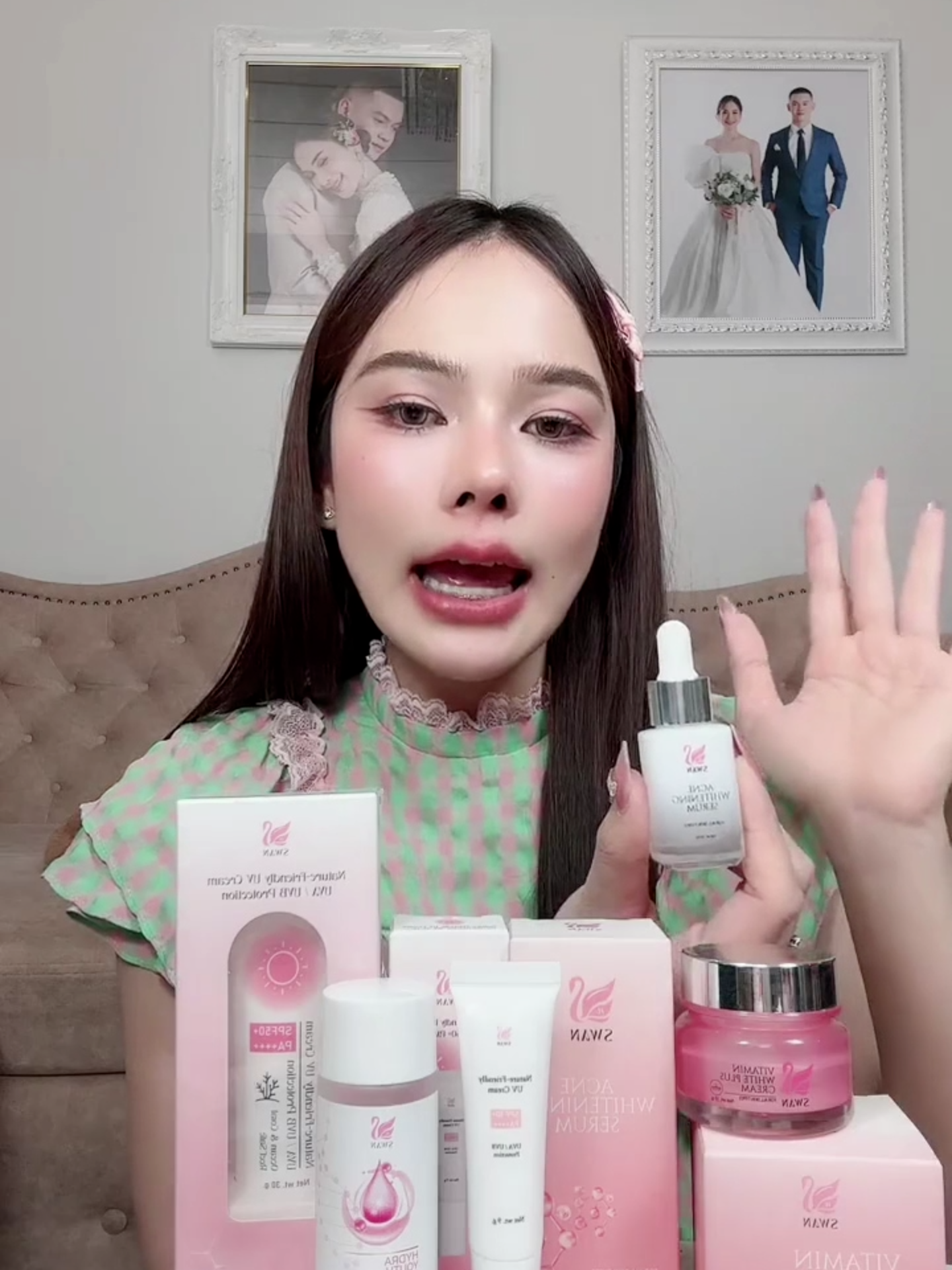 เซรั่มลดการอักเสบของสิว @suparat.chante #ครีมพี่แป้งเซรั่มพี่แป้ง #พยาบาลพี่แป้ง🤍 #พยาบาลน่ารัก #swannanishop