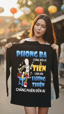 Phong ba cũng bởi vì tiền làm ăn lương thiện chẳng phiền đến ai #aothunnam #aothuninhinh #aodocla #master2023bytiktok #xuhuong 